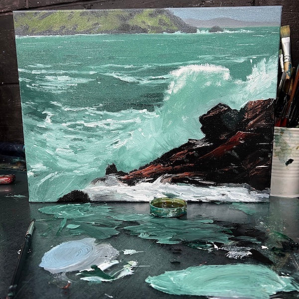 Storm at Diggers Beach 1